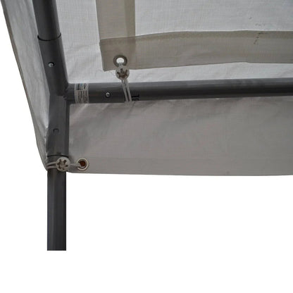 Caravan Canopy Sports Portable Garage Heavy Duty Shelter, White, 10x20 ft - Domain