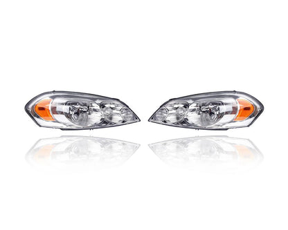 DEPO Headlight Assembly Pair for Chevrolet Impala and Monte Carlo - 25958360, 25958359