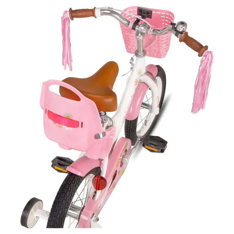 JOYSTAR Little Daisy 12 Inch Girls' Kids Bike With Training Wheels