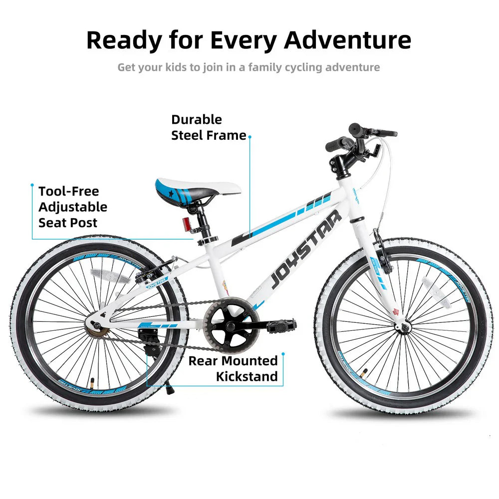 JOYSTAR Lubbock Kids Mountain Bike, 20-inch / 24-inch, Single Speed - Lubbock