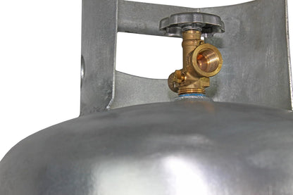 100 lb Steel Propane Tank Cylinder With POL Valve - valve108270_163892