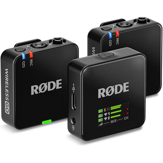 Rode Ultra-Compact Wireless Microphone System - Wireless GO Gen 3