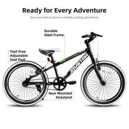 JOYSTAR Lubbock Kids Mountain Bike, 20-inch / 24-inch, Single Speed - Lubbock