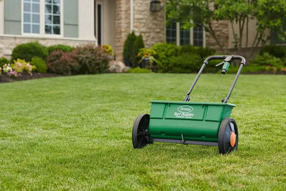 Scotts Turf Builder Classic Drop Spreader - Precision Lawn Fertilizer & Seed Distributor