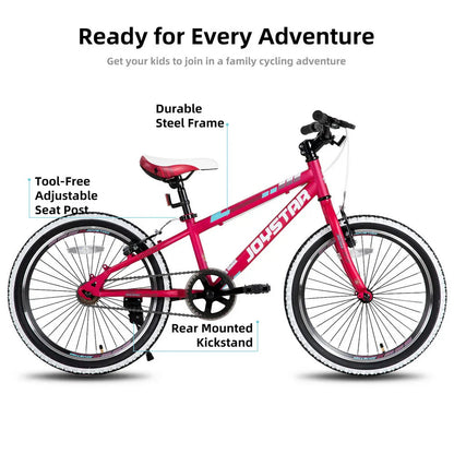 JOYSTAR Lubbock Kids Mountain Bike, 20-inch / 24-inch, Single Speed - Lubbock