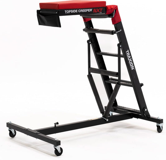 Foldable Topside Engine Creeper, Black - 3-200 NXT