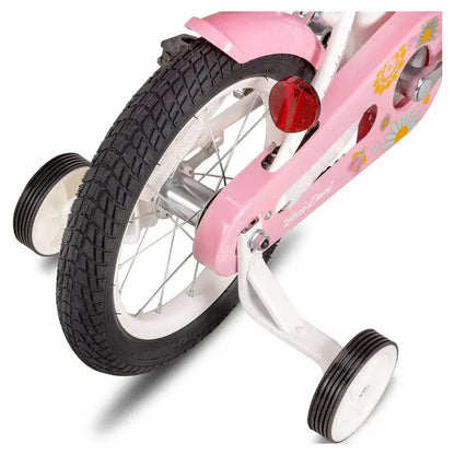 JOYSTAR Little Daisy 12 Inch Girls' Kids Bike With Training Wheels